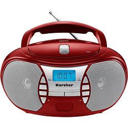 Foto van Karcher rr 5025 radio/cd-speler vhf (fm) aux, cd rood