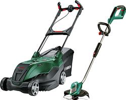 Foto van Bosch advancedrotak 36v-44-750 + advancedgrasscut 36 li incl. 4,0 ah accu (1x)