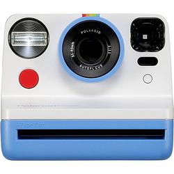 Foto van Polaroid now i-type polaroidcamera blauw, wit met ingebouwde flitser