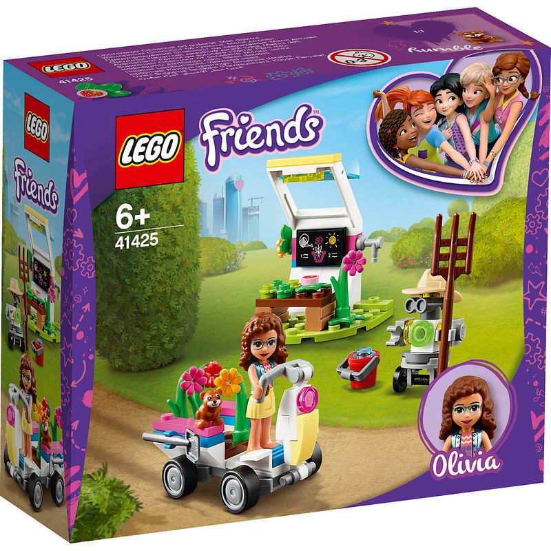 Foto van Lego friends olivia's bloementuin 41425