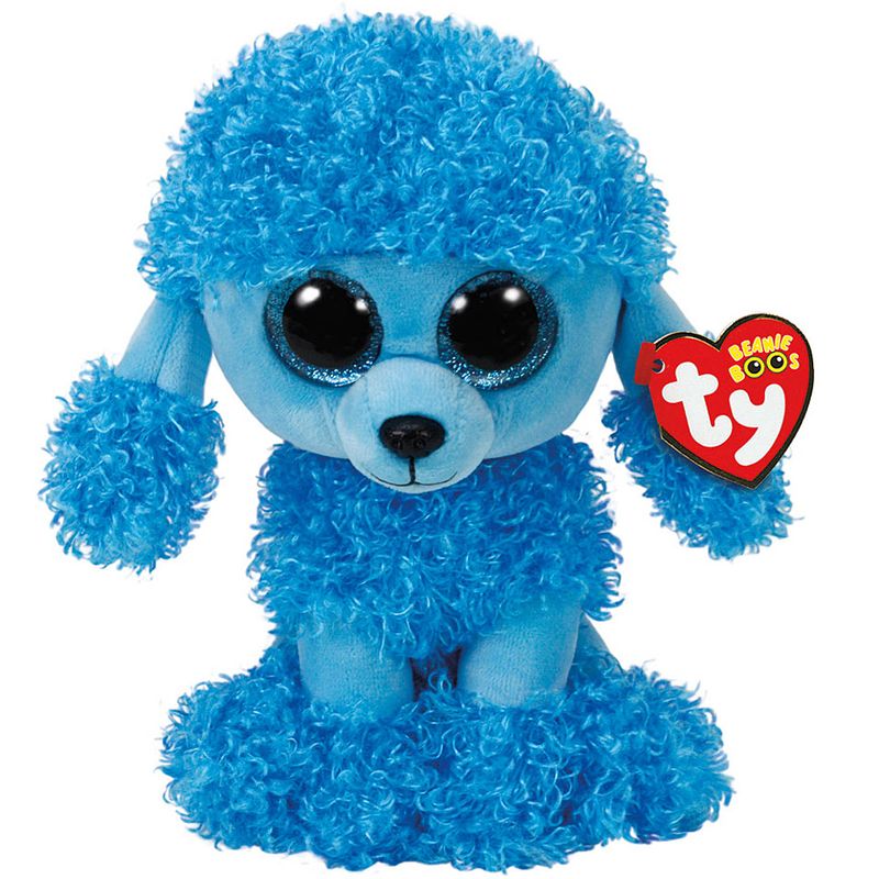 Foto van Ty beanie buddy knuffel poedel mandy - 24 cm