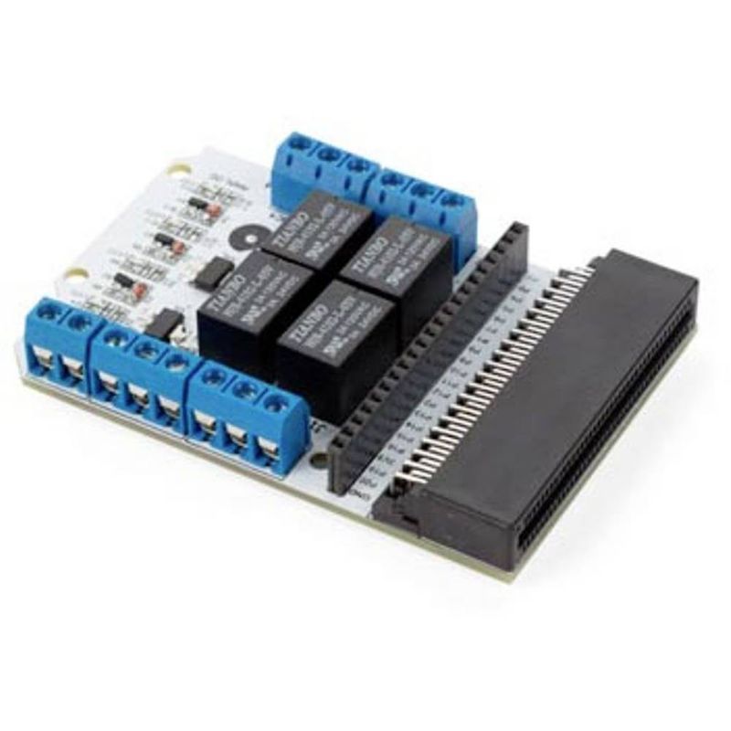 Foto van Whadda wpm401 4-kanaals relaismodule voor microbit