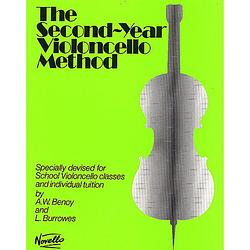 Foto van Novello & co ltd. the second-year violoncello method specially for school violoncello classes/individual tuition