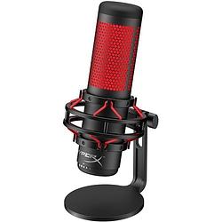 Foto van Hyperx quadcast usb condenser gaming microphone (pc/ps4/mac)