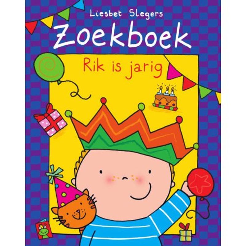 Foto van Zoekboek rik is jarig - rik