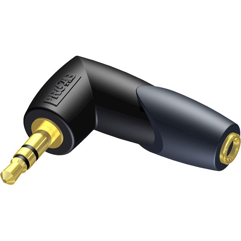 Foto van Procab clp204 classic 3.5mm jack- 3.5mm jack stereo, haaks