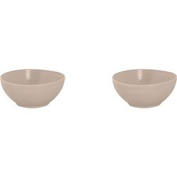 Foto van Mammoet schaal spirit 15 cm 51 cl wit stoneware 2 stuk(s)