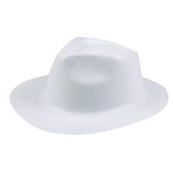 Foto van Boland hoed sparkle unisex wit one size
