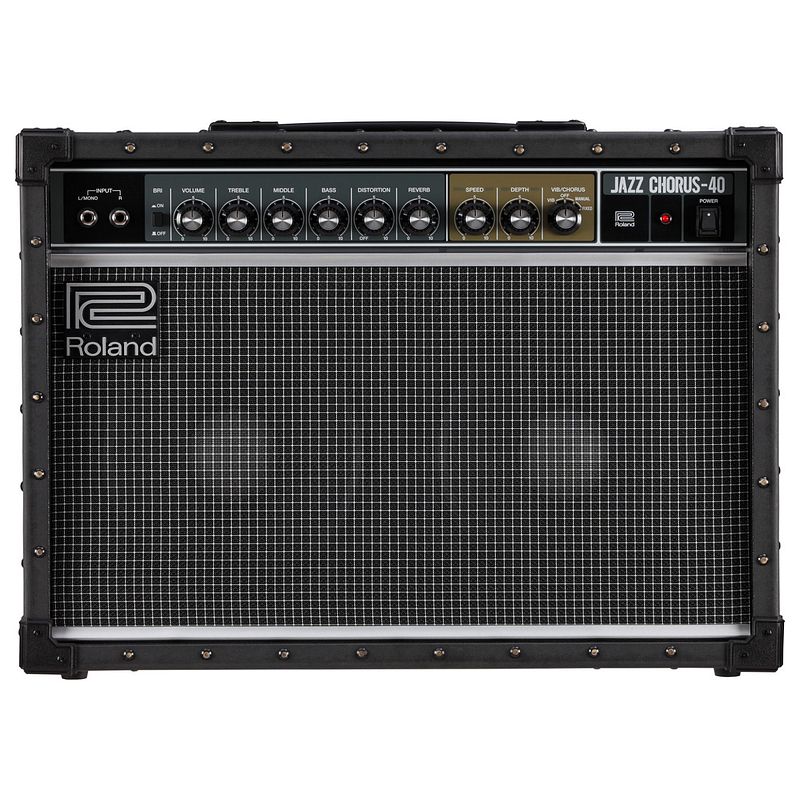 Foto van Roland jc-40 jazz chorus 40w 2x10 gitaarversterker combo