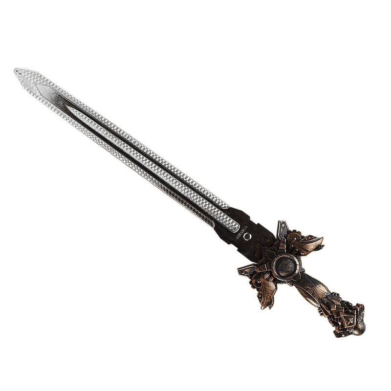 Foto van Verkleed speelgoed ridder zwaard van plastic 57 cm - verkleedattributen