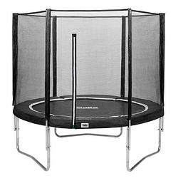 Foto van Salta combo trampoline rond met veiligheidsnet - 213 cm - zwart