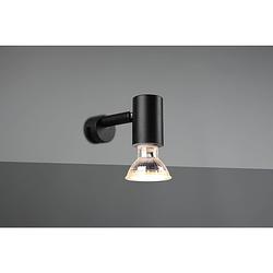 Foto van Industriële wandlamp lorenzo - metaal - zwart