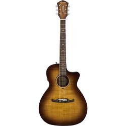 Foto van Fender fa-345ce auditorium 3-tone tea burst e/a western gitaar