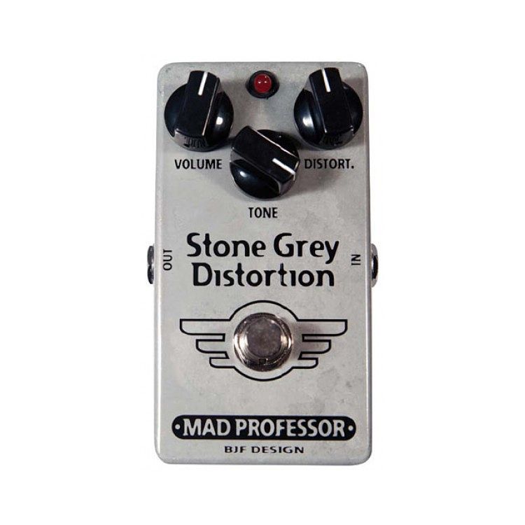 Foto van Mad professor stone grey distortion factory effectpedaal