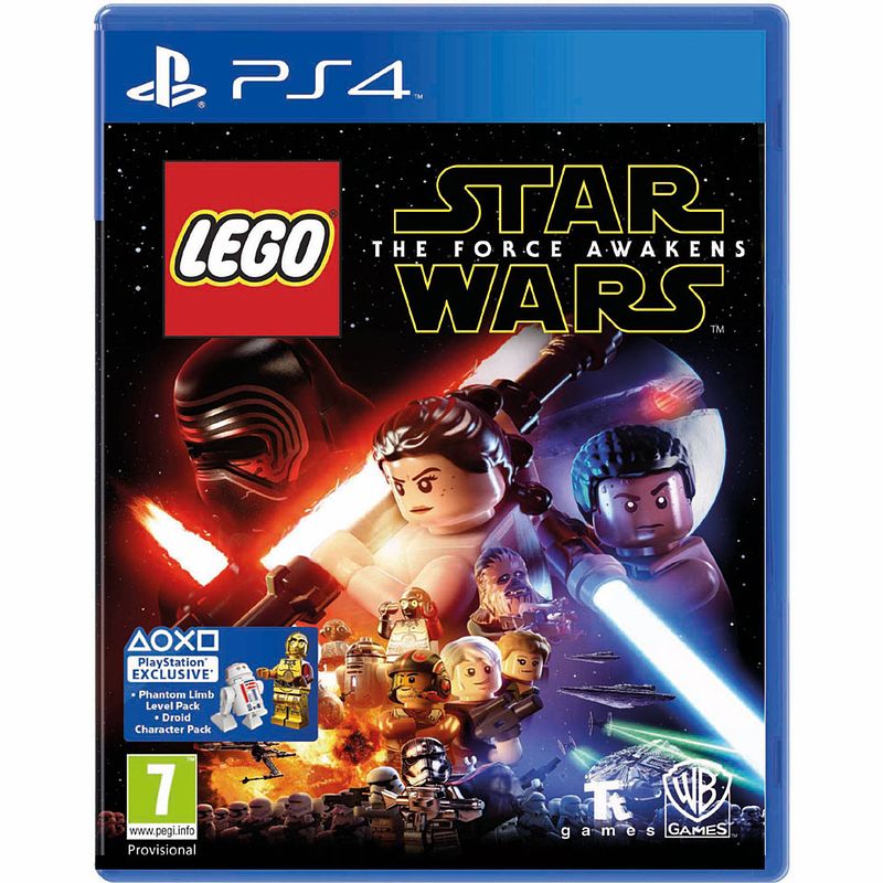 Foto van Ps4 lego star wars the force awakens