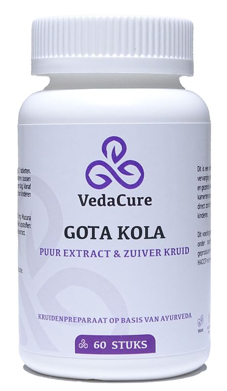 Foto van Vedacure gota kola tabletten