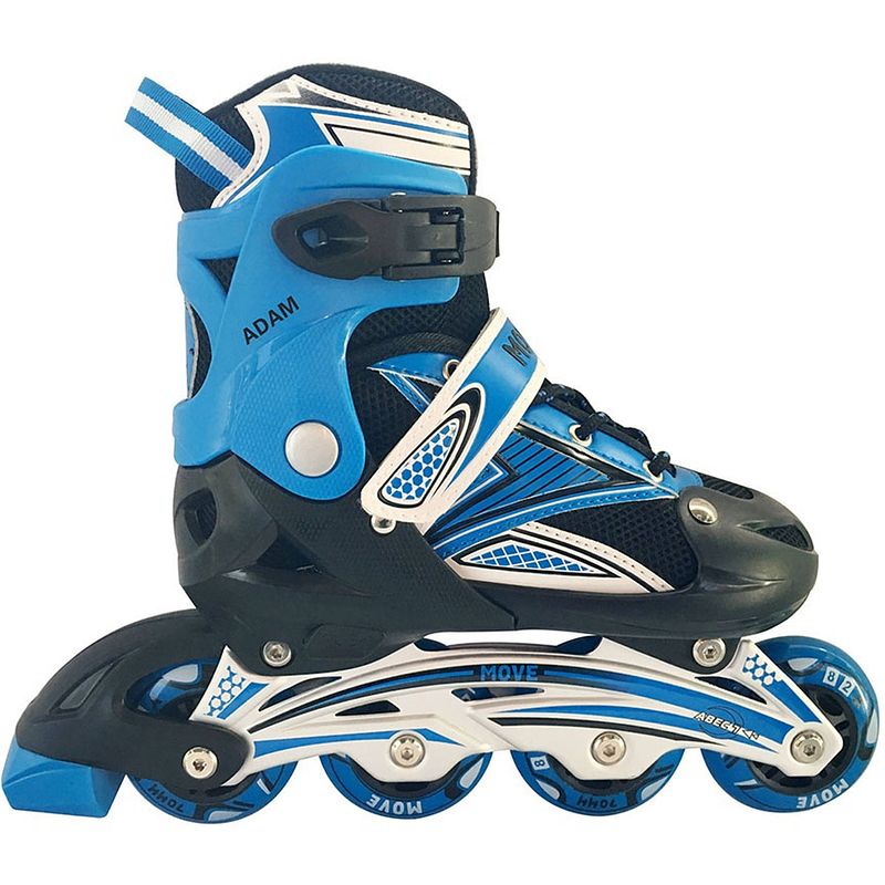 Foto van Move inlineskates adam junior blauw/zwart