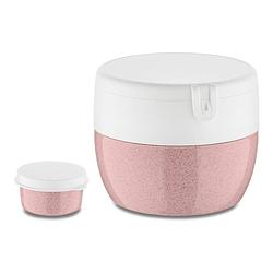 Foto van Bento box, medium, organic roze - koziol bentobox m