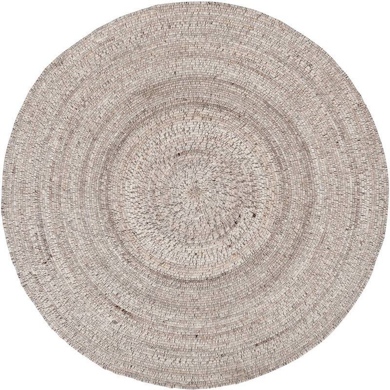 Foto van Must living carpet sterling round small,ø150 cm, beige, 80% wool 20...