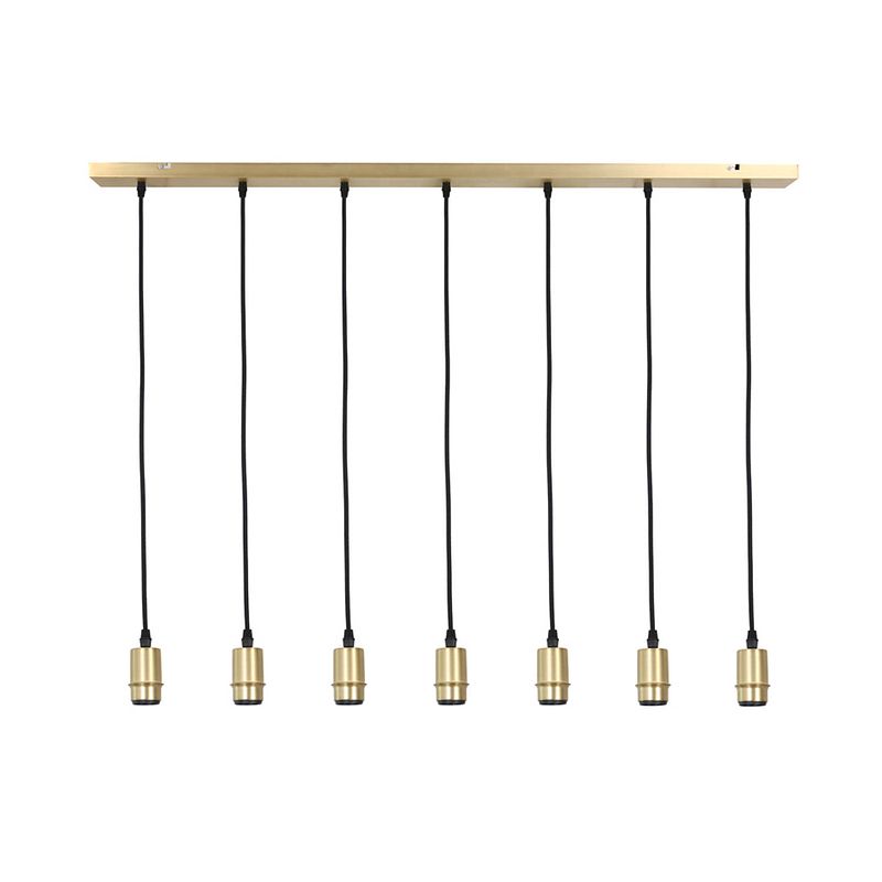 Foto van Light & living - hanglamp braidy - 120x8x117.5 - brons