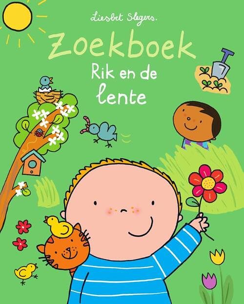 Foto van Zoekboek rik en de lente - liesbet slegers - hardcover (9789002277788)