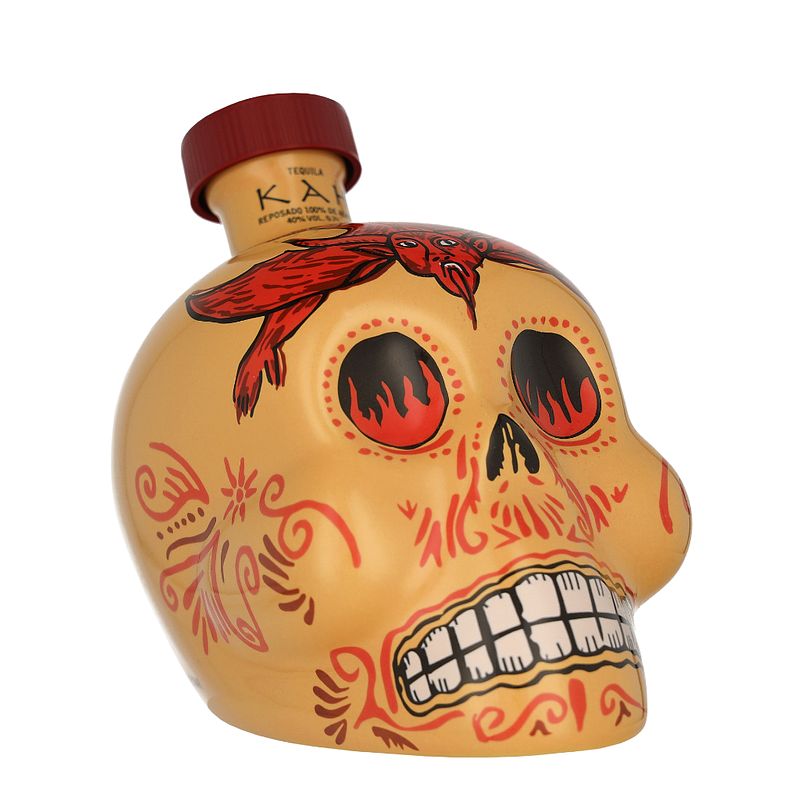 Foto van Kah tequila reposado 70cl gedistilleerd