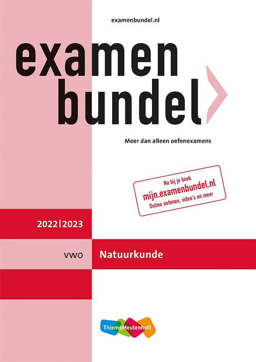 Foto van Examenbundel vwo natuurkunde 2022/2023 - r. slooten - paperback (9789006639858)