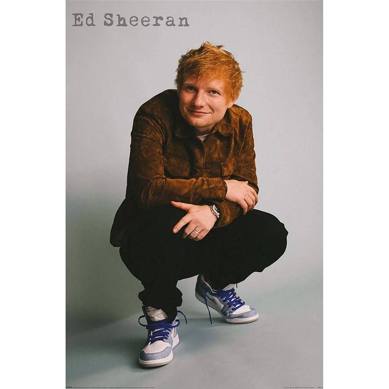 Foto van Pyramid ed sheeran crouch poster 61x91,5cm