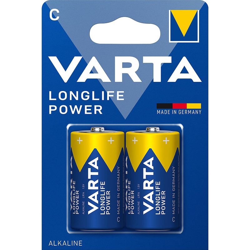 Foto van Varta high energie c batterijen - 2 stuks