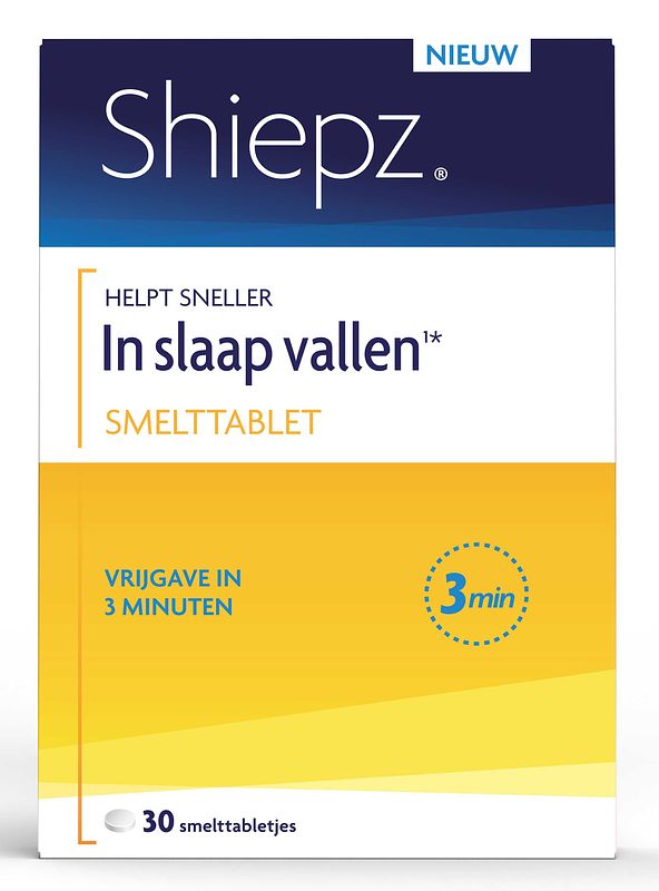 Foto van Shiepz helpt sneller in slaap vallen¹* smelttabletten