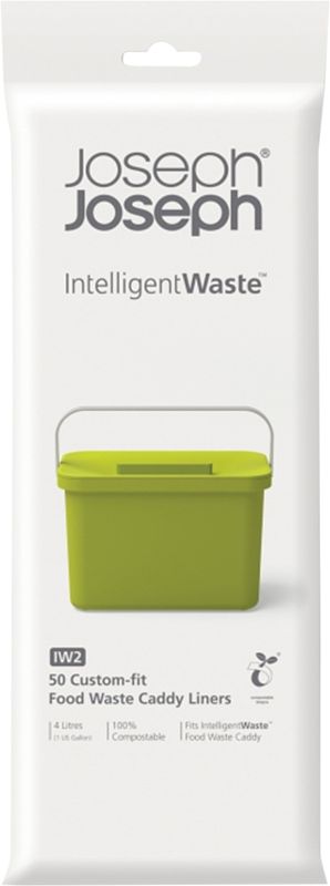 Foto van Joseph joseph iw2 intelligent waste afvalzakken - 4 l - 50 stuks