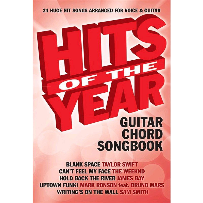 Foto van Wise publications - hits of the year 2015 voor gitaar