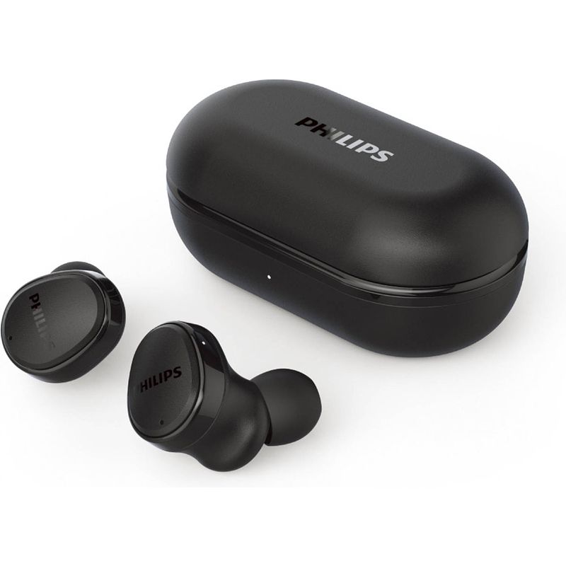 Foto van Philips tat4556 - draadloze in-ear noise cancelling oordopjes - zwart