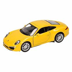 Foto van Speelgoed gele porsche 911 carrera s auto 1:36 - speelgoed auto's