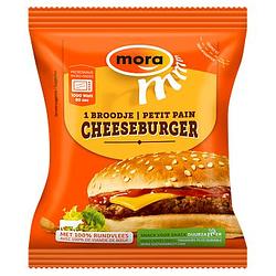 Foto van Mora broodje cheeseburger 130g bij jumbo