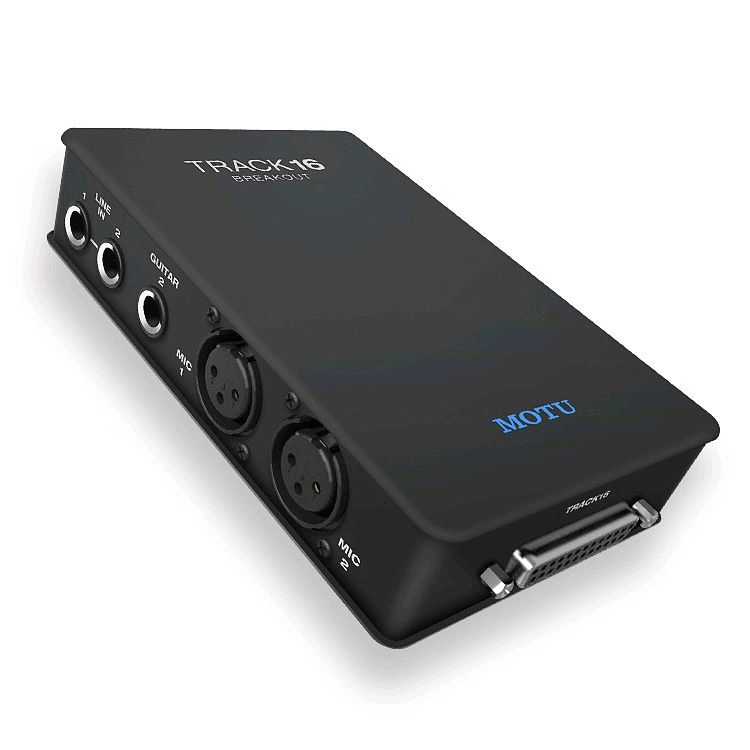 Foto van Motu track16 breakout box voor track16 audio-interface