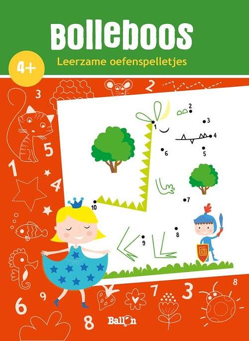 Foto van Leerrijke oefenspelletjes 4+ - paperback (9789403223674)