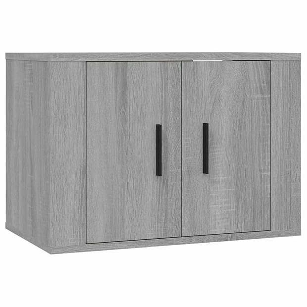 Foto van Vidaxl tv-wandmeubel 57x34,5x40 cm grijs sonoma eikenkleurig