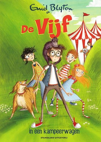 Foto van De vijf in een kampeerwagen - enid blyton - hardcover (9789002272561)