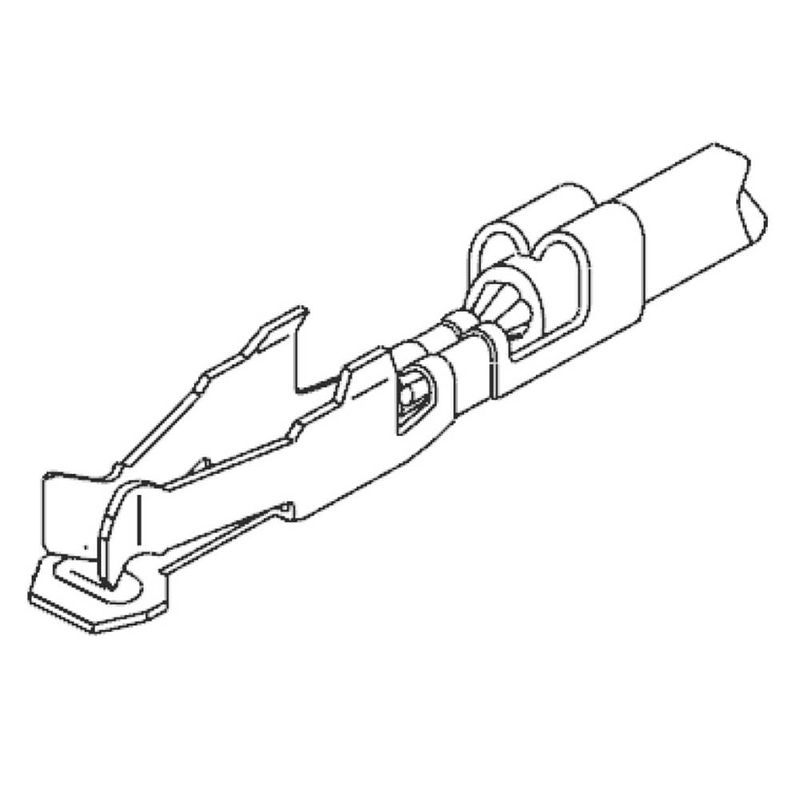 Foto van Molex 503948055 2mm crimp term 503948055 molex inhoud: 10000 stuk(s)