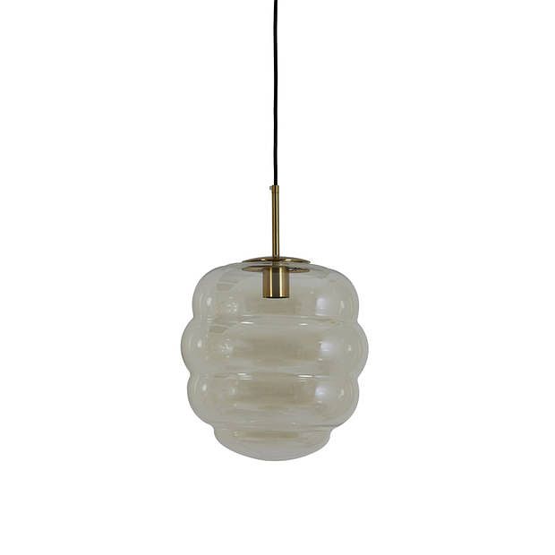 Foto van Light & living - hanglamp misty - 30x30x37 - oranje