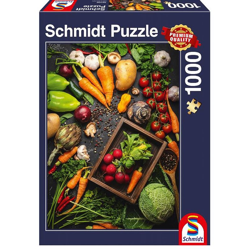 Foto van Schmidt legpuzzel superfood karton 1000 stukjes