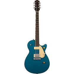 Foto van Gretsch g2215-p90 streamliner junior jet club ocean turquoise elektrische gitaar