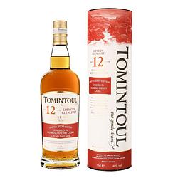 Foto van Tomintoul 12 years oloroso 70cl whisky + giftbox