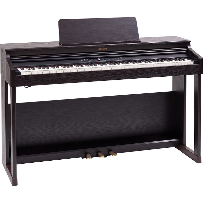 Foto van Roland rp701-dr dark rosewood digitale piano