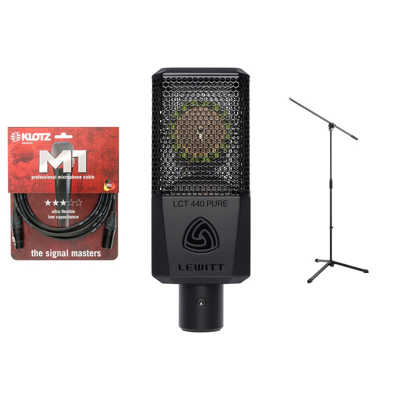 Foto van Lewitt lct 440 pure - bax advised set - studio vocal