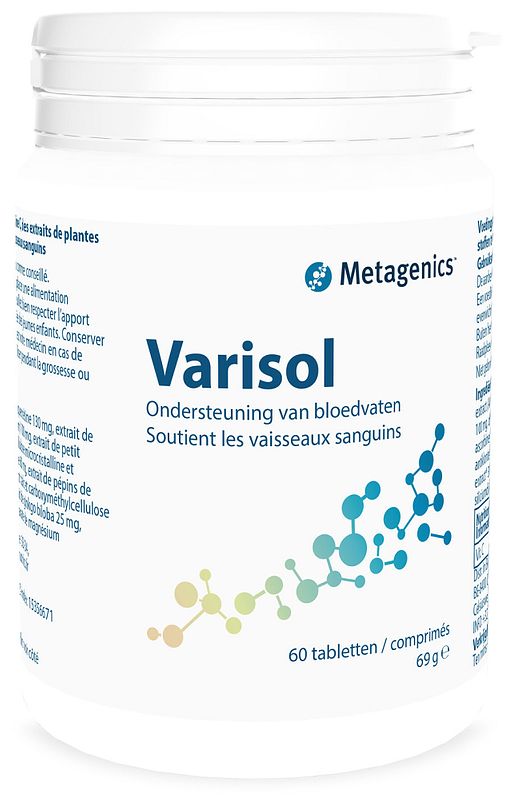 Foto van Metagenics varisol tabletten