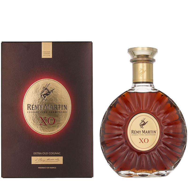 Foto van Remy martin xo 70cl cognac + giftbox