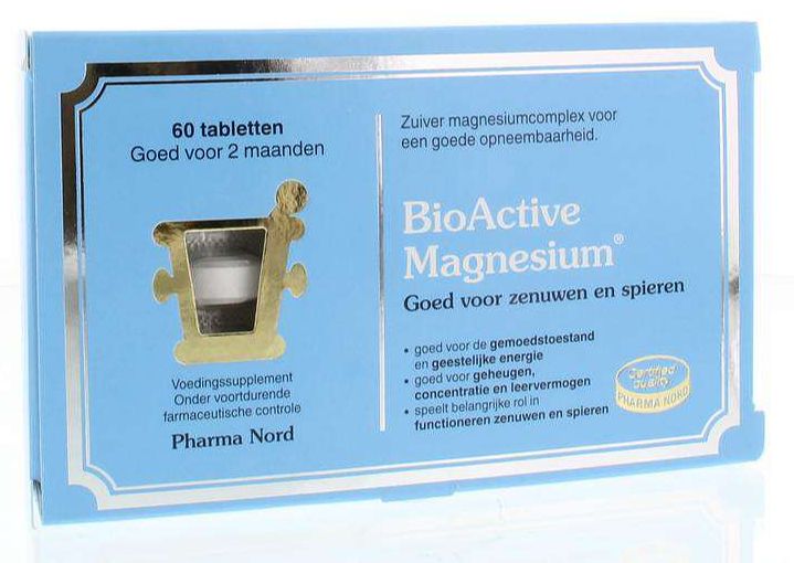 Foto van Pharma nord bioactive magnesium tabletten