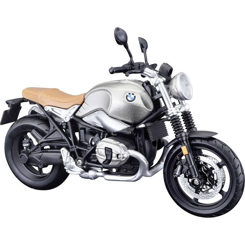 Foto van Maisto bmw r nine t scrambler 1:12 motorfiets